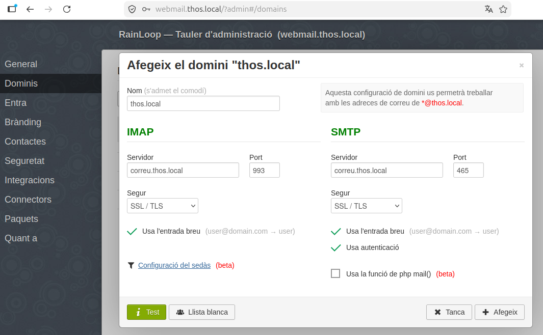 Domini thos.local