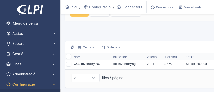 Connector OCS Inventory NG