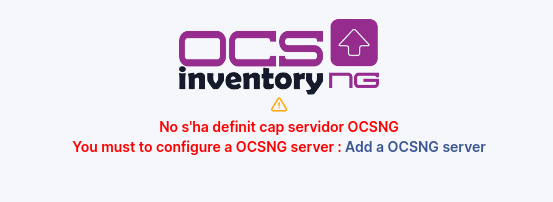 Afegeix servidor OCSNG
