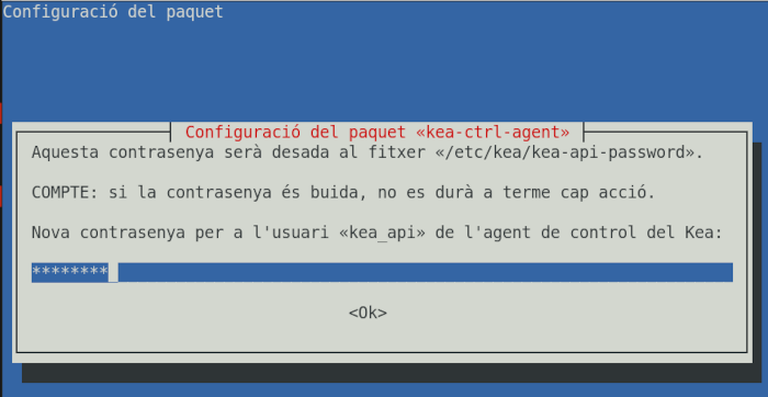 Configuració del paquet kea-ctrl-agent 3/4