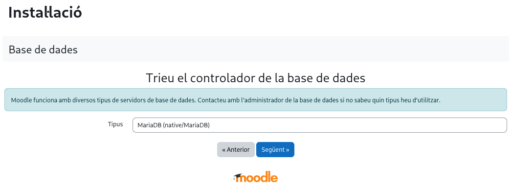 Controlador de base de dades