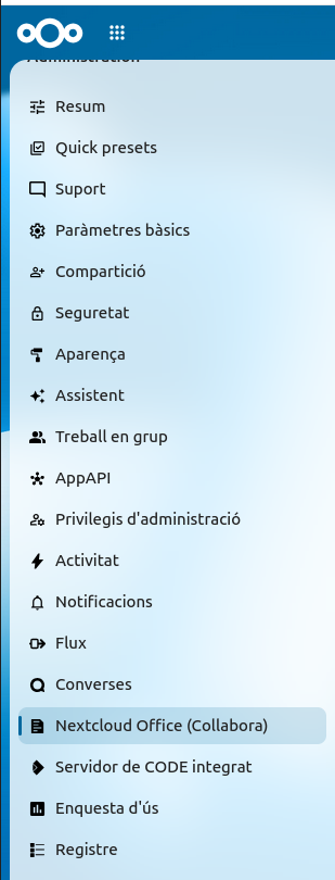 Nextcloud Office (Collabora)